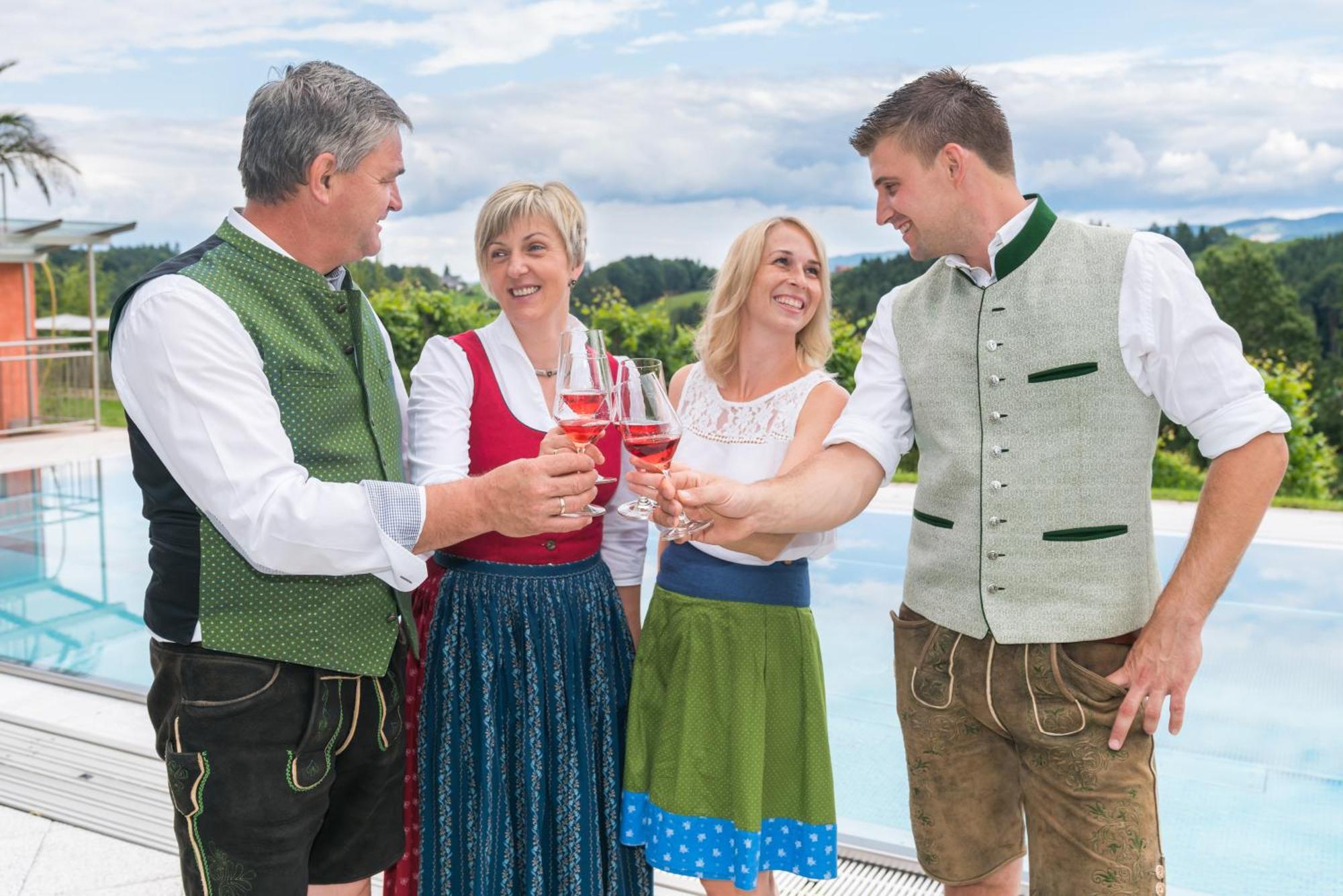 Peiserhof Ferien.Wein.Gut Suedsteiermark Villa Wies Bagian luar foto